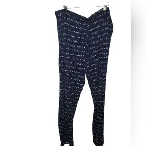 Sean John Mens Logo Sleep Pants Sz 37 Or 38